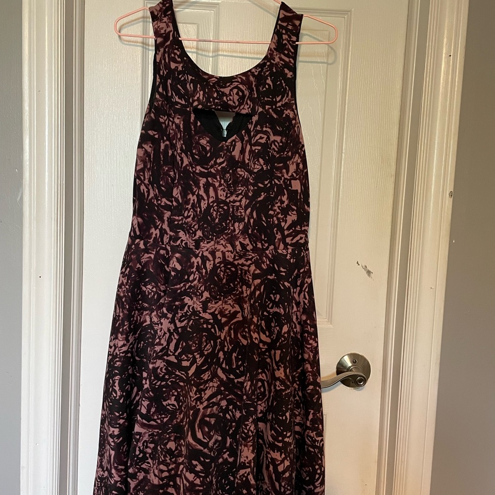 RW&CO. Black and Pink sleeveless Dress